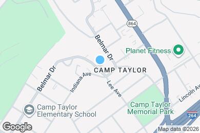 Map image of the property - 1591 Belmar Dr