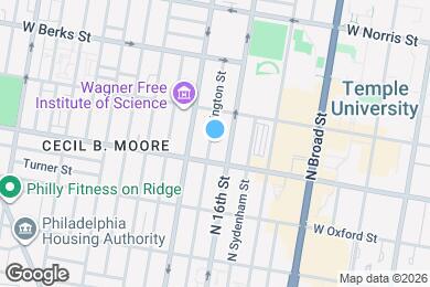 Map image of the property - 1711 N Willington St