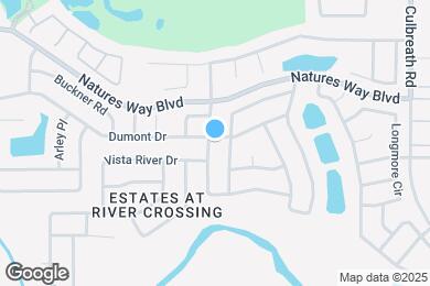 Map image of the property - 1902 River Crossing Dr