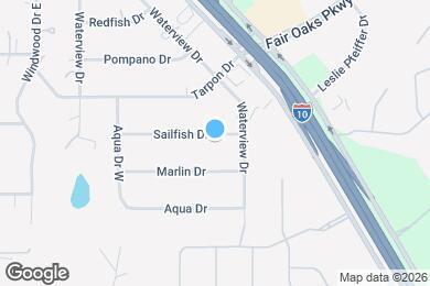 Map image of the property - 9132 Sailfish Dr