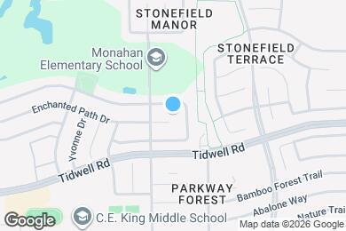 Map image of the property - 12819 Enchanted Path Dr