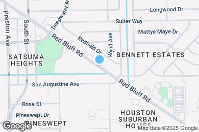 Map image of the property - 3305 Red Bluff Rd