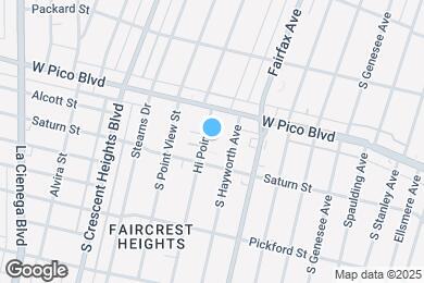 Map image of the property - 1430 Hi Point St