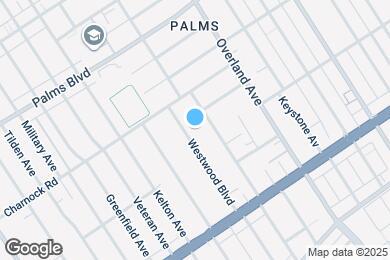 Map image of the property - 3648 Westwood Blvd