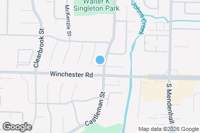 Map image of the property - 3571 Castleman St