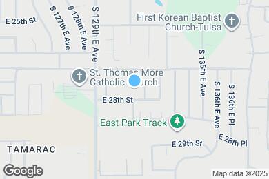 Map image of the property - 13038 E 27th Pl