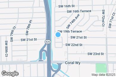 Map image of the property - 7622 SW 21st St