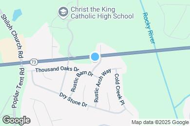 Map image of the property - 1717 Cabarrus Crossing Dr