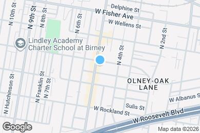 Map image of the property - 5039 N 5th St