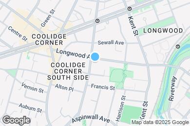 Map image of the property - 75 Longwood Ave