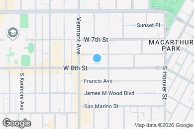 Map image of the property - 8th Street Apartments