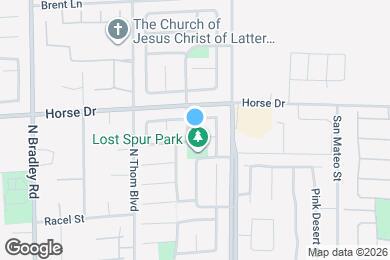 Map image of the property - 8324 N Highland Ranch St