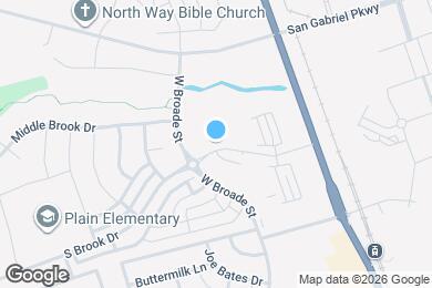 Map image of the property - 260 S Brook Dr