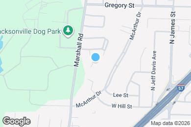 Map image of the property - 1317 Hendrix Dr