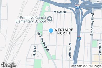 Map image of the property - 1707 Belleview Ave