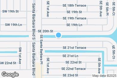 Map image of the property - 153 SE 21st St