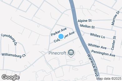 Map image of the property - 52 Culpepper Ave