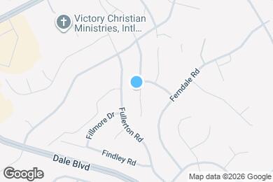 Map image of the property - 14220 Fallbrook Ln