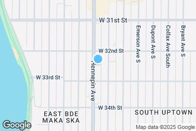 Map image of the property - 3225 Hennepin Ave