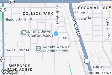 Map image of the property - 801 Washington St