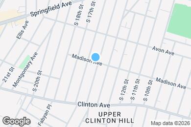 Map image of the property - 825 S 15th St