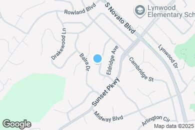 Map image of the property - 1341 Denlyn St