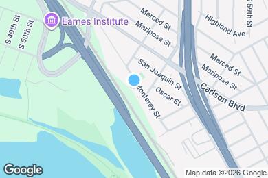 Map image of the property - 1459 Monterey St