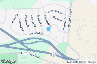 Map image of the property - 760 Thorndale Dr