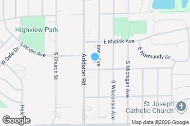 Map image of the property - 136 S Iowa Ave