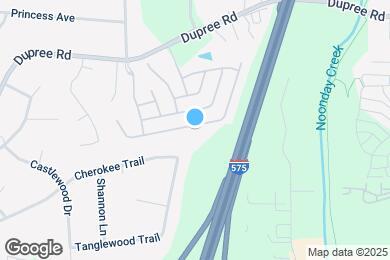Map image of the property - 709 Stickley Oak Way