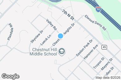 Map image of the property - 324 Chestnut Heights Dr