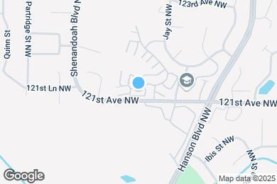 Map image of the property - 1830 121st Ln NW