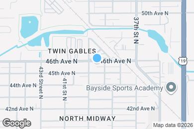 Map image of the property - 3940 46th Ave N