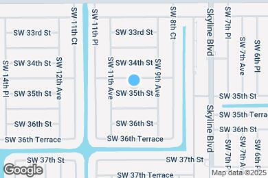 Map image of the property - 931 SW 35th St