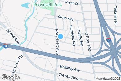 Map image of the property - 311 Alamosa Ave