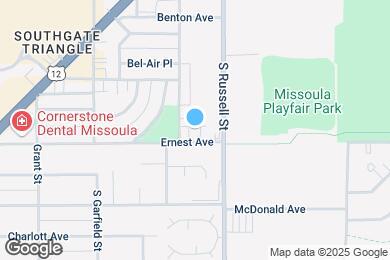Map image of the property - 1508 Ernest Ave