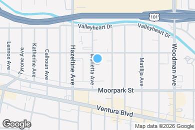 Map image of the property - 4462 Murietta Ave