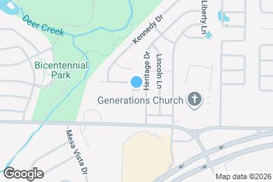 Map image of the property - 133 Currie Ct