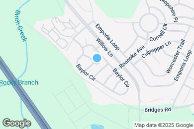 Map image of the property - 3628 Moon Crest Dr