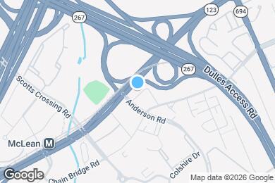 Map image of the property - 1585 Anderson Rd
