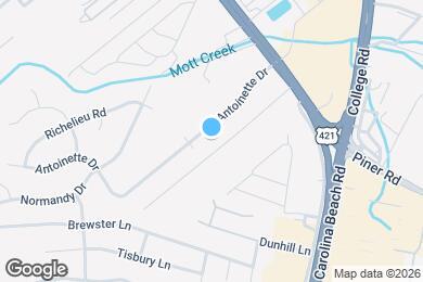 Map image of the property - 1216 Wildflower Dr