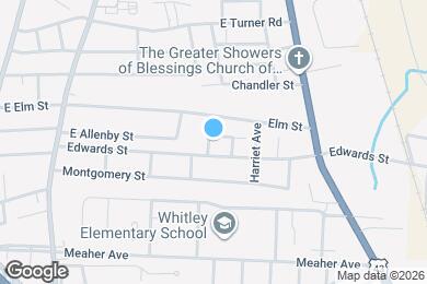 Map image of the property - 514 Iowa Ave