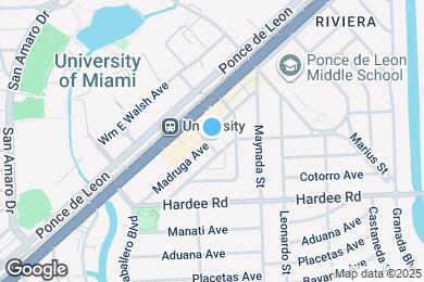 Map image of the property - 1150 Madruga Ave