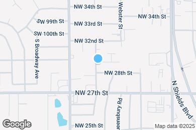 Map image of the property - 1020 NW 29th St