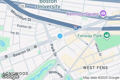 Map image of the property - 857 Beacon St