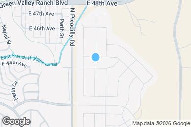 Map image of the property - 21847 E 44th Pl