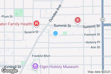 Map image of the property - 419 Fremont St