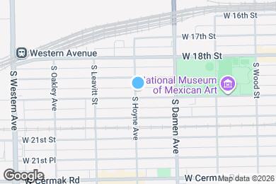 Map image of the property - 2058 W 19th St