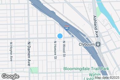 Map image of the property - 1813 W Armitage Ave