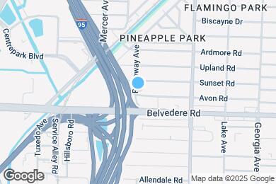 Map image of the property - 2520 Ridgeway Ave